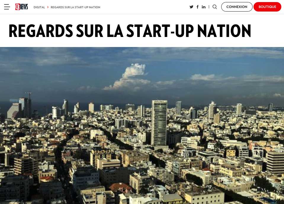 CBNEWS – Regards sur la Start-up Nation